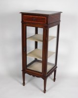 Lot 175 - An Edwardian mahogany satinwood banded floor...