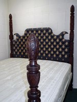 Lot 177 - A 19th century Anglo Indian style mahogany and...