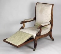 Lot 180 - An early Victorian mahogany adjustable...