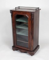 Lot 184 - A late Victorian walnut and marquetry music...