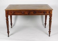 Lot 236 - A Victorian mahogany library table, the...