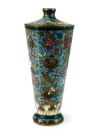 Lot 162 - A Chinese cloisonne vase, 19th/20th century,...