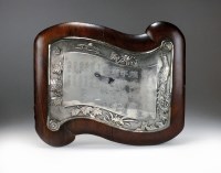 Lot 176 - A Chinese silver plaque, Qing, circa 1900,...