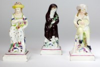 Lot 3 - Three Wilson/Neale & Co pearlware models from...
