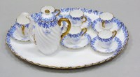 Lot 74 - A Coalport cabaret coffee service awarded to R....