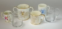 Lot 80 - A small group of commemorative ceramics and...