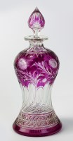 Lot 108 - A Stevens and Williams intaglio cut decanter...