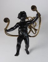 Lot 158 - A 20th century gilt metal and mid-brown...