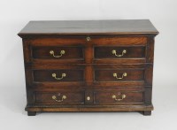 Lot 205 - A late 17th / early 18th century joined oak...