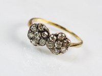 Lot 279 - An early 20th century diamond set floral...