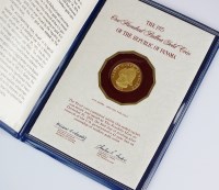 Lot 338 - The 1975 Republic of Panama one hundred Balboa...