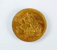 Lot 354 - An Edward VII sovereign, dated 1902