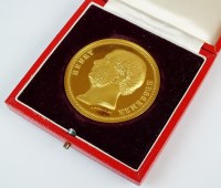 Lot 369 - A 14ct gold medal, 'The Metals Society'...