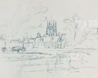 Lot 383 - Edward Seago RBA ARWS RWS (1910-1974) Sketch...