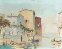 Lot 404 - Cecil R Doyly-John (B.1906-1993) A Coastal...
