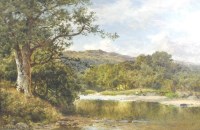 Lot 412 - Benjamin Williams Leader RA (1831-1923) Two...