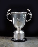 Lot 35 - A silver Riley Motor Club presentation trophy,...