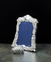 Lot 49 - A Victorian style silver mounted frame, Carr's...