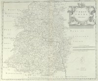 Lot 405 - After Robert Morden (D.1703) Map of Shropshire...