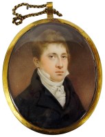 Lot 416 - English School (early 19th century) Portrait...