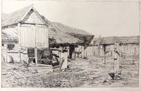 Lot 420 - Reginald Brown (Exh.1930-1937) Farm buildings...