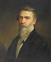 Lot 458 - John Thomas Peele (1822-1897) Self portrait,...