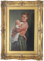 Lot 460 - John Thomas Peele (1822-1897) Goodnight signed...