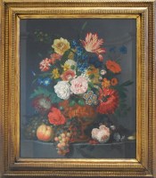 Lot 493 - Dutch School, 19th century Still life with...