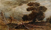 Lot 525 - Circle of John Linnell (1792-1882) The Storm...