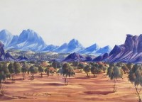 Lot 558 - Gabriel Namatjira (Australian, 1941-1969)...