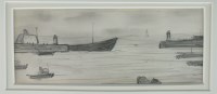 Lot 589 - Laurence Stephen Lowry RA (1887-1976) Tanker...