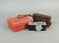 Lot 331 - A Leica II camera, circa 1935, serial number...