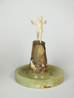 Lot 381 - A carved ivory figure of Peter Pan, circa 1912,...