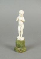 Lot 382 - Ferdinand Preiss, a carved ivory figure of a...