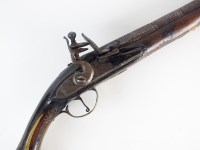 Lot 408 - A 19th century flintlock pistol, Turkish or...