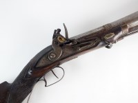 Lot 409 - A Turkish flintlock blunderbuss, early 19th...