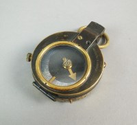 Lot 449 - A WW1 Verners patent military compass, the...