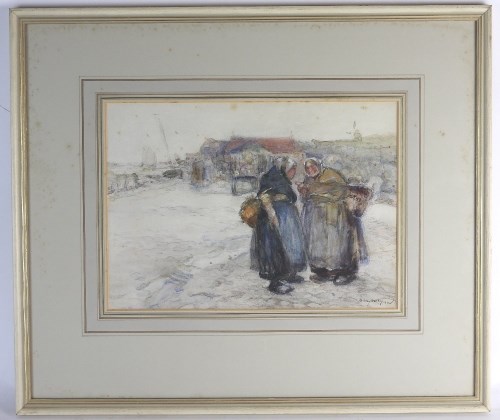 Lot 488 - Dudley Hardy (1865-1922) The Gossips, signed...