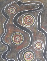 Lot 499 - Australian School, 20th century Aboriginal...