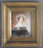 Lot 504 - English school, late 19th century Portrait...