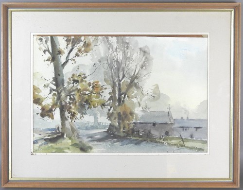Lot 516 - James Longueville (B.1942) Autumn Morning,...