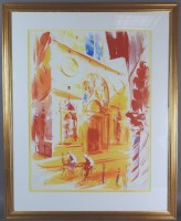 Lot 517 - After Jake Sutton (B.1947) Morning in Florence,...