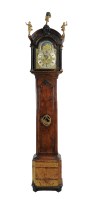 Lot 532 - A mid 18th century Dutch burr walnut eight day...
