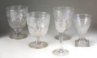 Lot 53 - A group of assorted English glassware to...