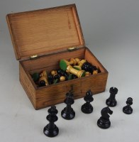 Lot 59 - An early 20th century oak cased Staunton...