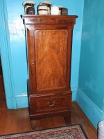 Lot 88 - An early 20th century mahogany safe cabinet,...