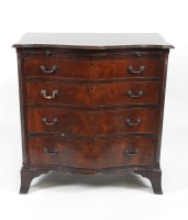 Lot 102 - A late 19th/early 20th century mahogany...