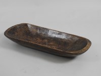 Lot 136 - A 19th century sycamore doe trough 73cm long....