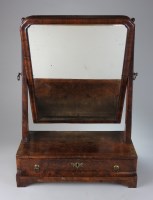 Lot 141 - An 18th century walnut veneered feather strung...