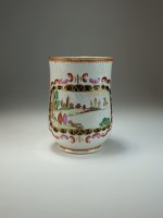 Lot 115 - A Chinese famille rose mug, 18th century, of...
